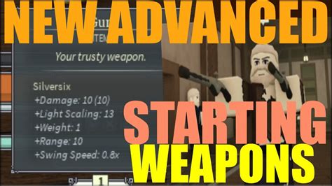 I may do a more ad. . Deepwoken best starting weapon